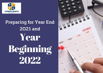 Preparing for Year End 2021 and Year Beginning 2022