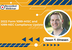 2022 Form 1099-MISC and 1099-NEC Compliance Update