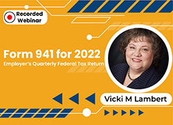 Form 941 for 2022: Employer’s Quarterly Federal Tax Return