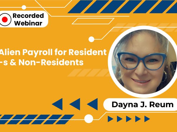 alien payroll for residents & non-residents