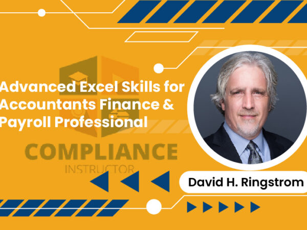 Advanced Excel Skills for Accountants Finance & Payroll Professional