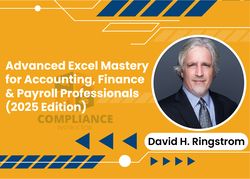 Advanced Excel Mastery for Accounting, Finance & Payroll Professionals (2025 Edition)