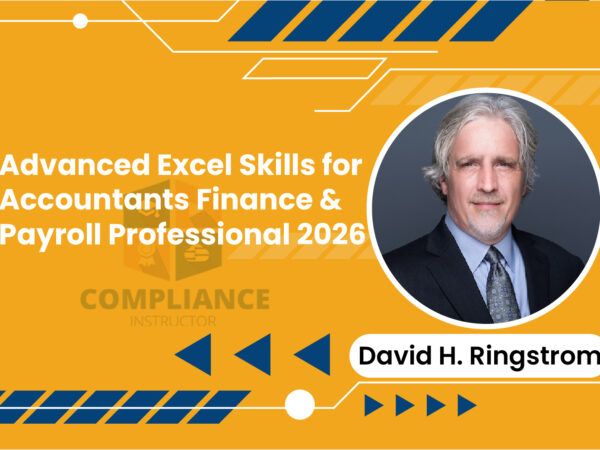 Advanced Excel Skills for Accountants Finance & Payroll Professional 2026