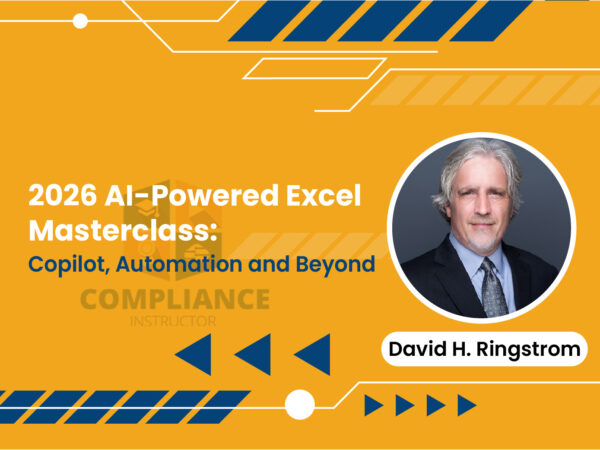 2026 AI-Powered Excel Masterclass: Copilot, Automation and Beyond
