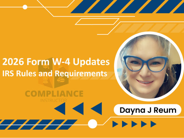 2026 Form W-4 Updates – IRS Rules and Requirements